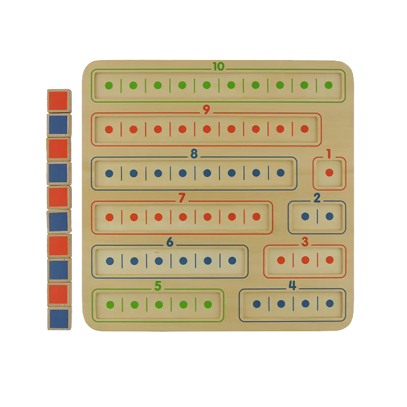 1-10 Number Bonds Learning Board