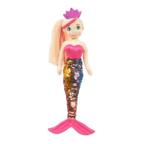 18" Adalina Mermaid W/ Reversible Sequin Tail (89001-3)