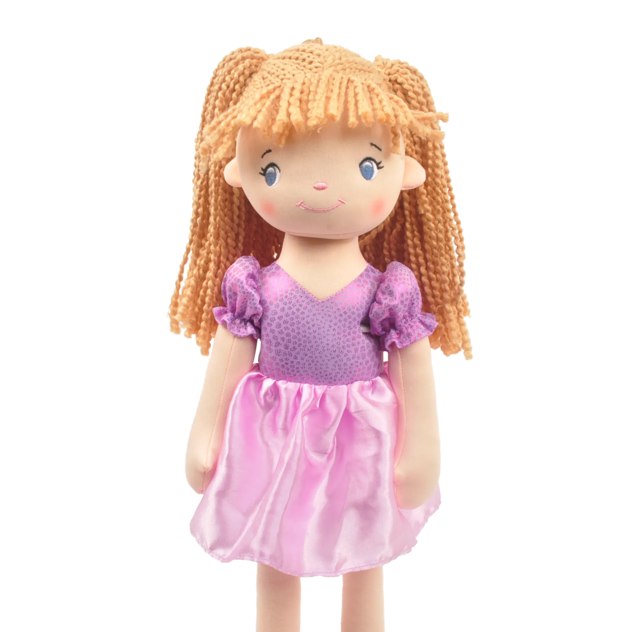 18" Addy Doll Purple Rag Doll (89045Purple)