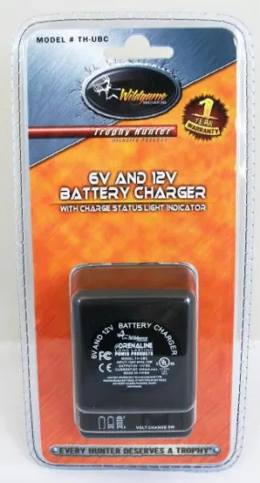 6-12 Volt Universal Battery Charger