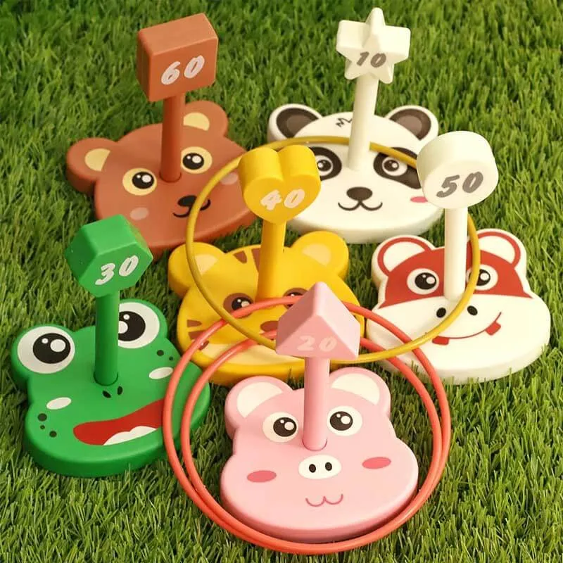 Animal Ring Toss Game