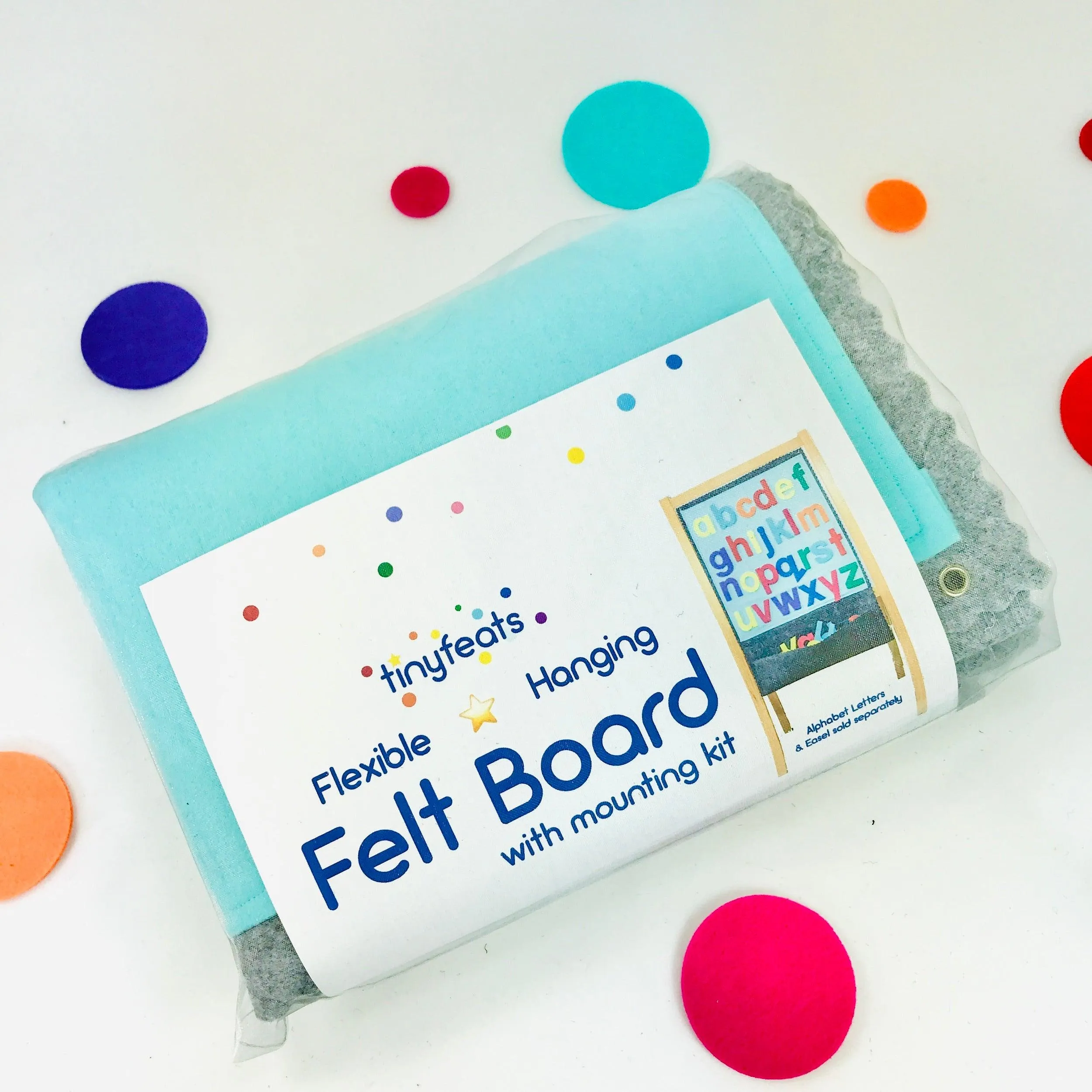 Aqua Felt Board - Flannel Board