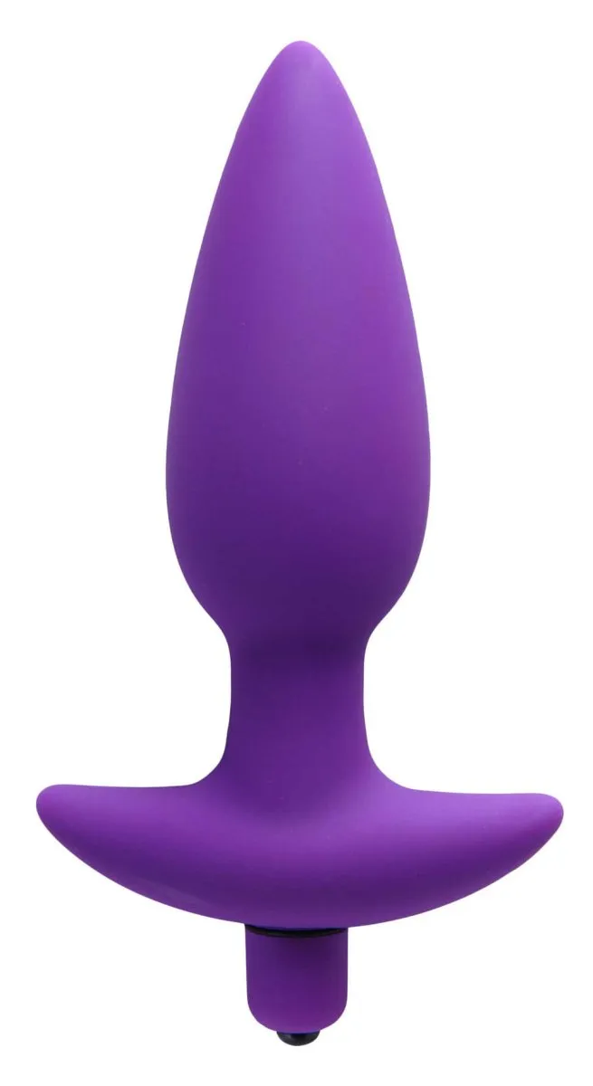 Aria Vibrating Silicone Anal Plug -