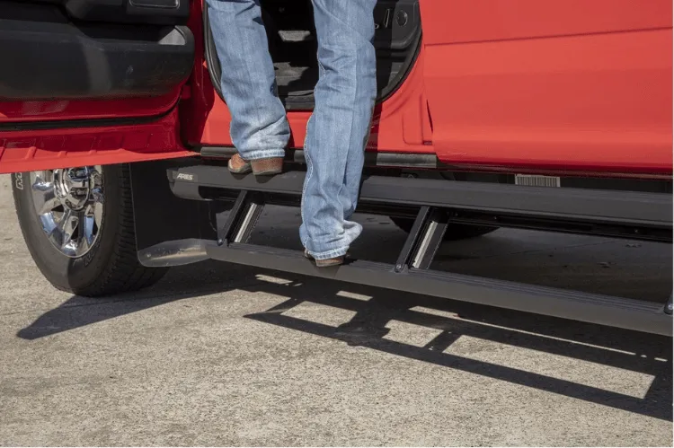 Aries 3025183 Dodge Ram 2500/3500 2010-2018 ActionTrac 87.6" Powered Running Boards (No Brackets) Crew Cab