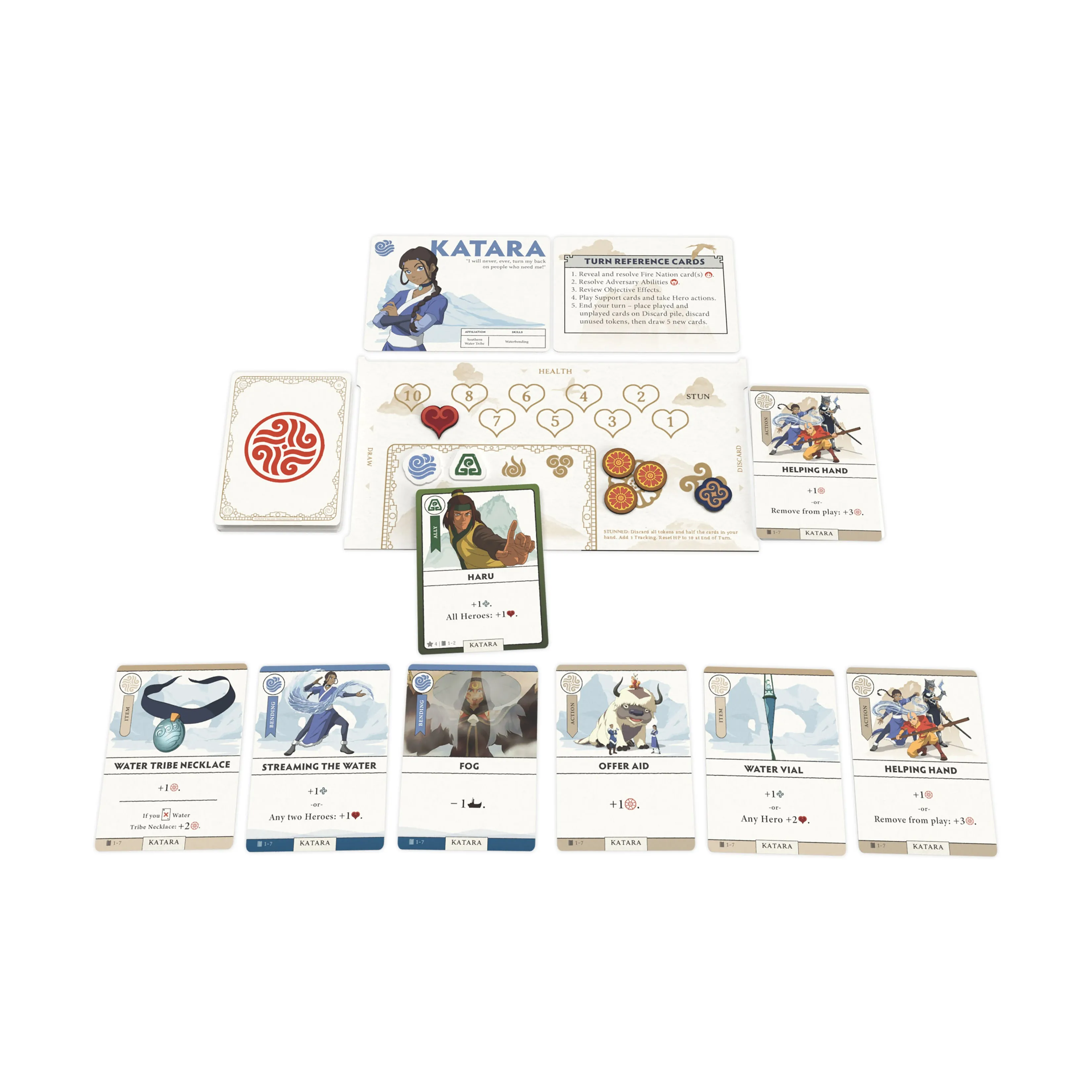 Avatar: the Last Airbender - Aang's Destiny - A Cooperative Deck-Building Game