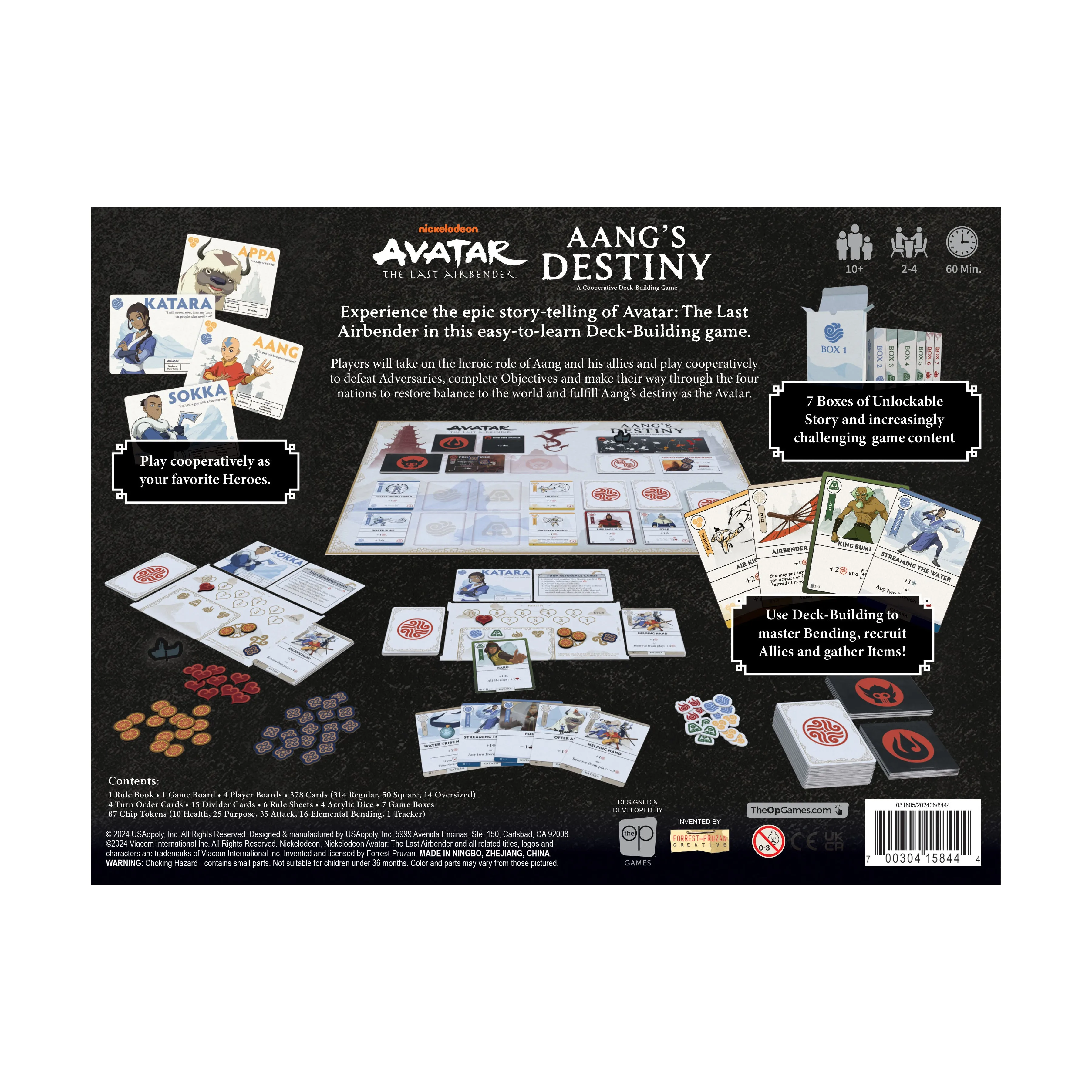 Avatar: the Last Airbender - Aang's Destiny - A Cooperative Deck-Building Game