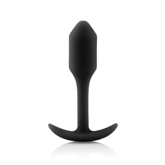 b-Vibe Snug Plug 1 Petite Weighted Silicone Anal Plug