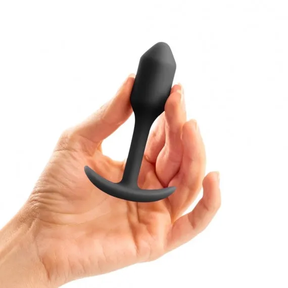 b-Vibe Snug Plug 1 Petite Weighted Silicone Anal Plug