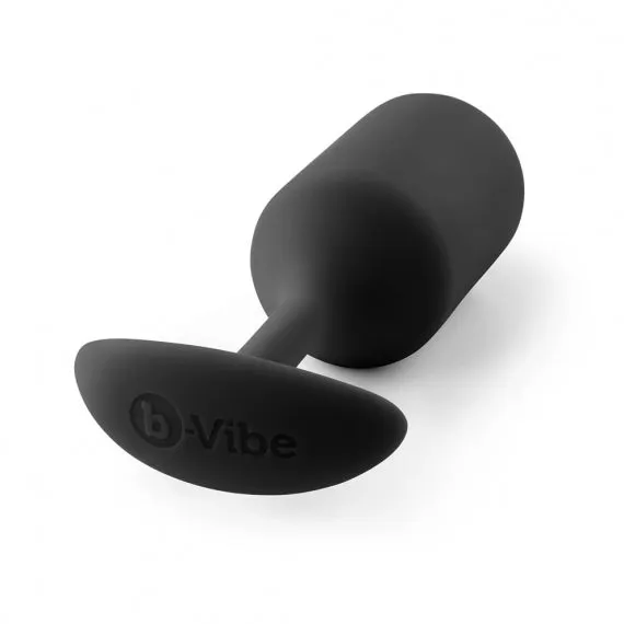 b-Vibe Snug Plug 3 Medium Weighted Silicone Anal Plug