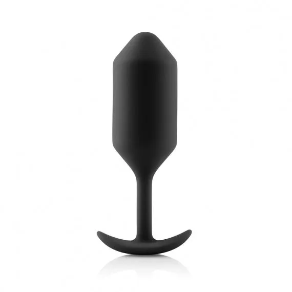 b-Vibe Snug Plug 3 Medium Weighted Silicone Anal Plug