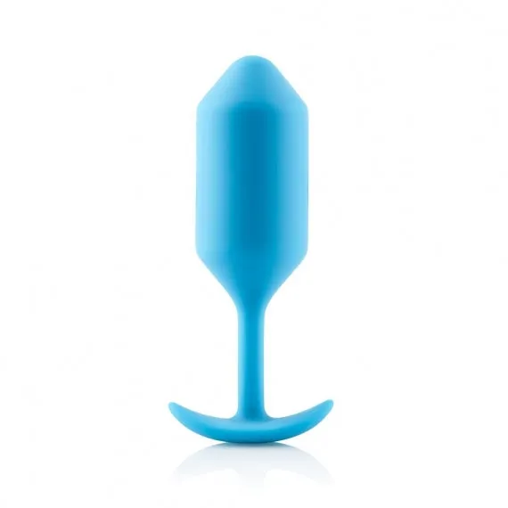 b-Vibe Snug Plug 3 Medium Weighted Silicone Anal Plug