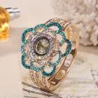 Baby Girl Luxury Bangle Crystal Bracelet Watch