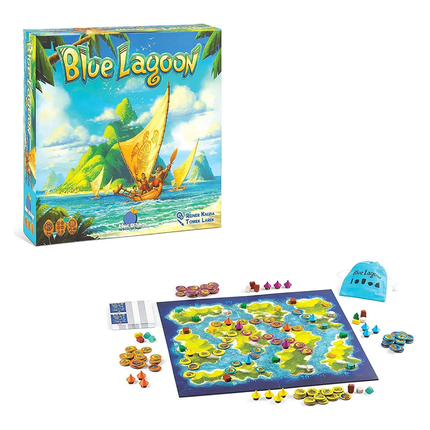 Blue Orange Blue Lagoon Game