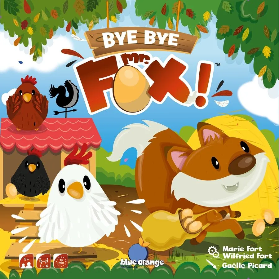 Blue Orange Games - Bye Bye Mr Fox