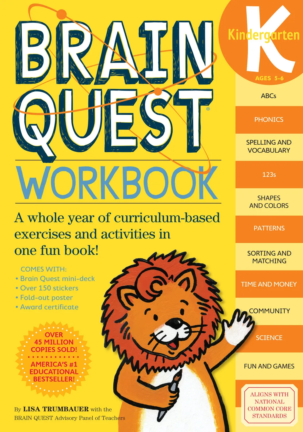 Brain Quest Workbook: Kindergarten Paperback