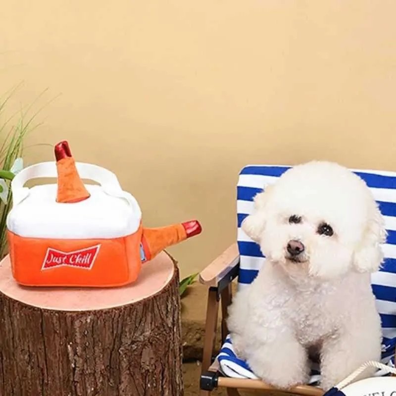 Burrow Dog Toy - Beer Cooler