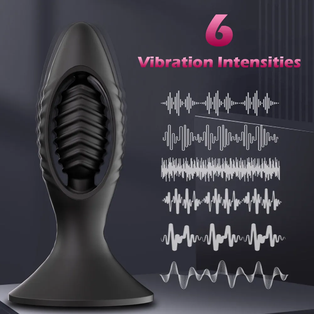 Butt Plug with 6 Vibration intensities