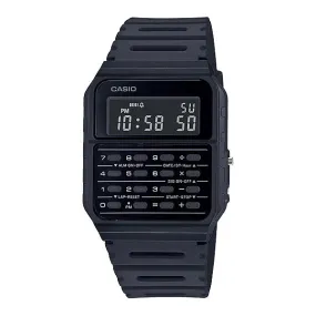 Casio Data Bank Calculator Black Resin Band Watch CA53WF-1B CA-53WF-1B