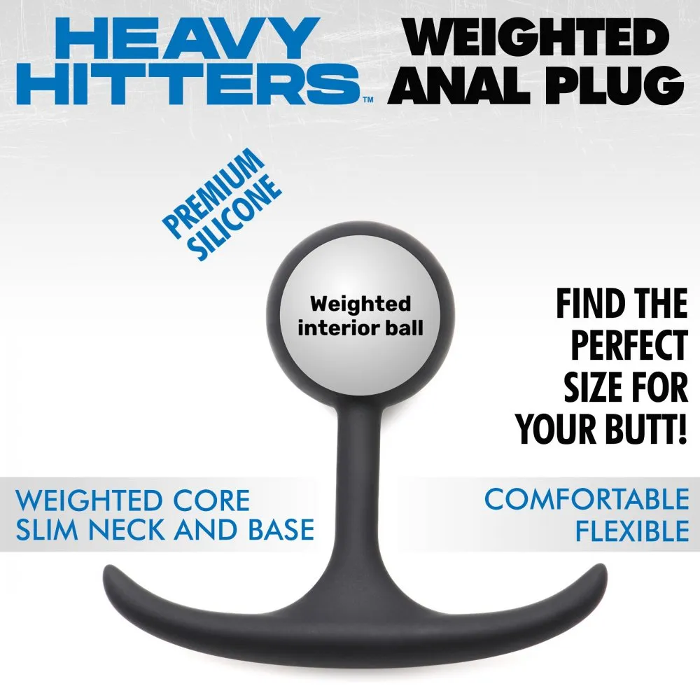 Comfort Plugs Premium Silicone 4.4" Weighted Round Plug