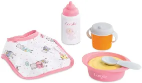 Corolle Pink Mealtime Set - 12-inch