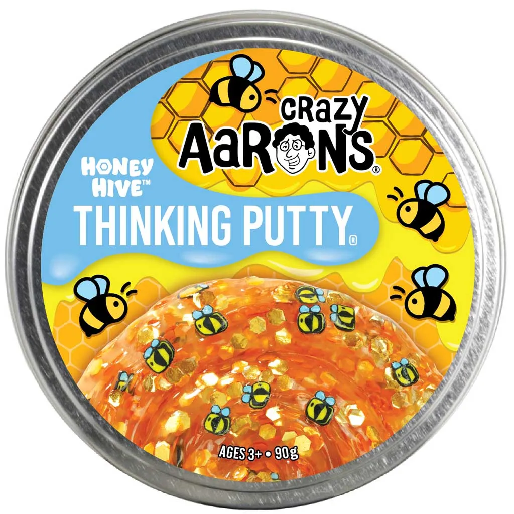 Crazy Aaron's Honey Hive Thinking Putty