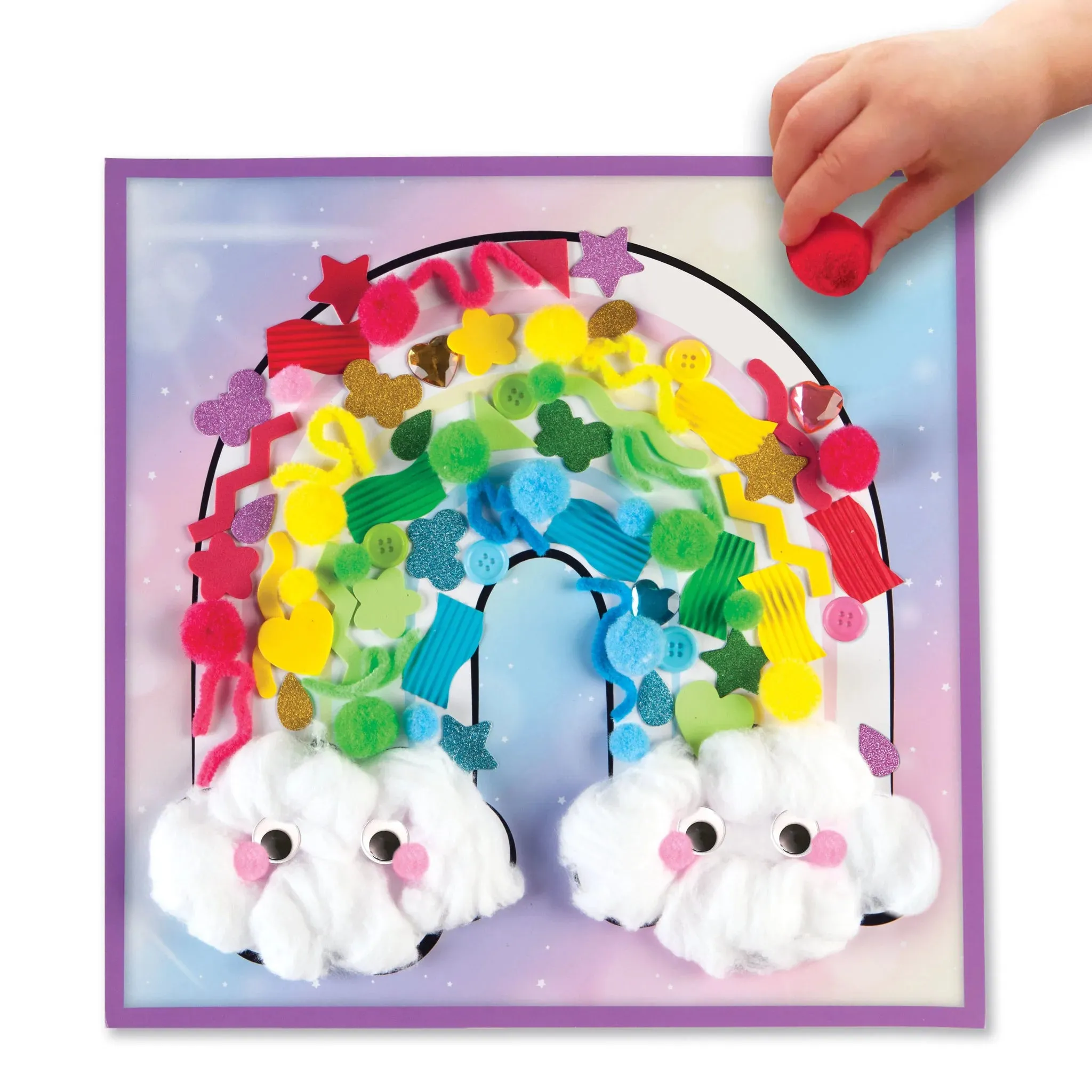 Creativity for Kids 6353 Sensory Sticky Wall Art - Rainbow