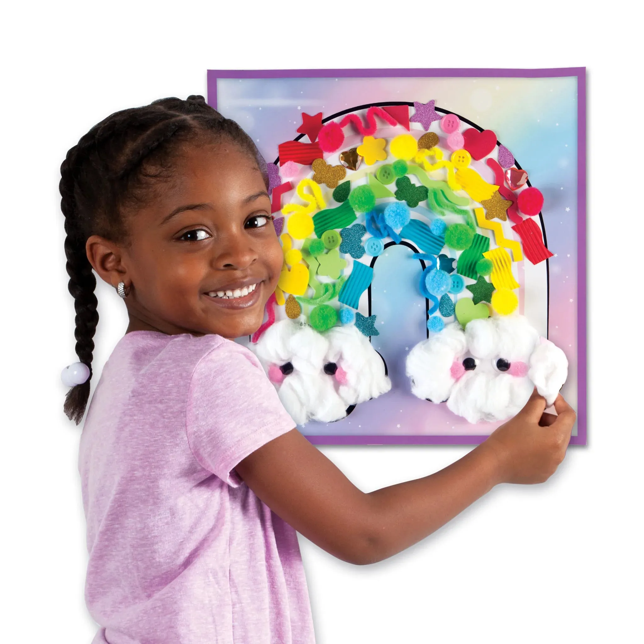 Creativity for Kids 6353 Sensory Sticky Wall Art - Rainbow