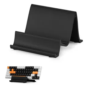 Desktop Keyboard Stand Holder - Minimal, Modern Wave Design for Display & Safe Storage for All Gaming, Home & Office Keyboards