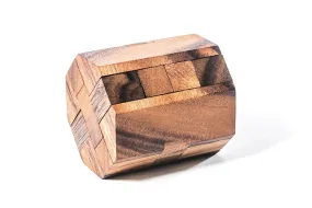 Diamond Cube 4 - Wood Brain Teaser Puzzle