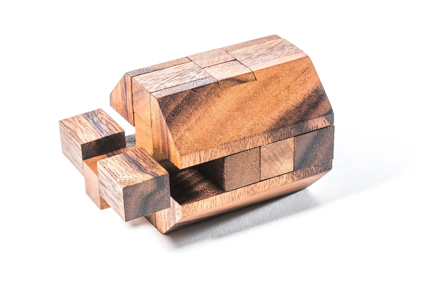 Diamond Cube 4 - Wood Brain Teaser Puzzle