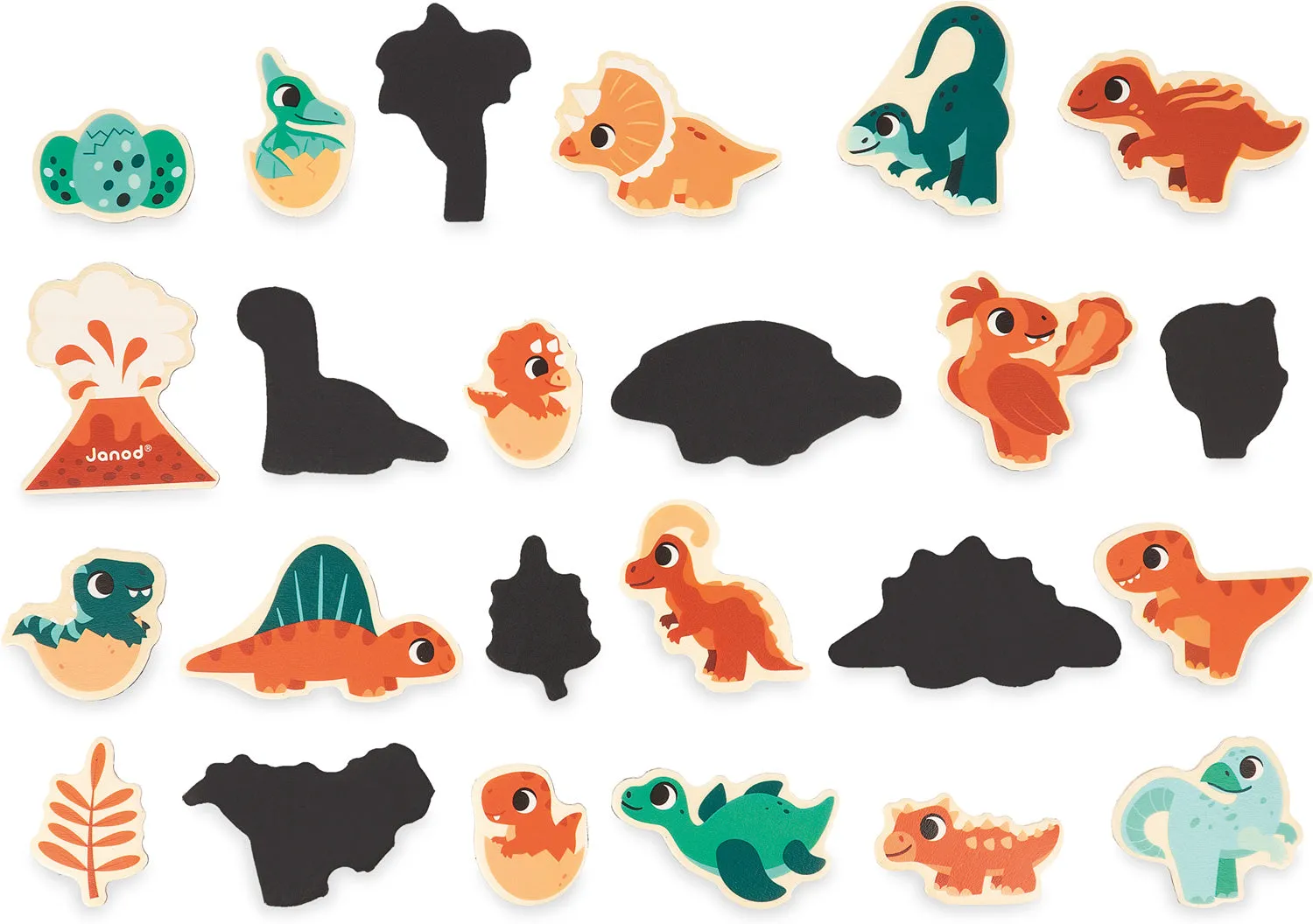 Dino Magnets 24 pieces