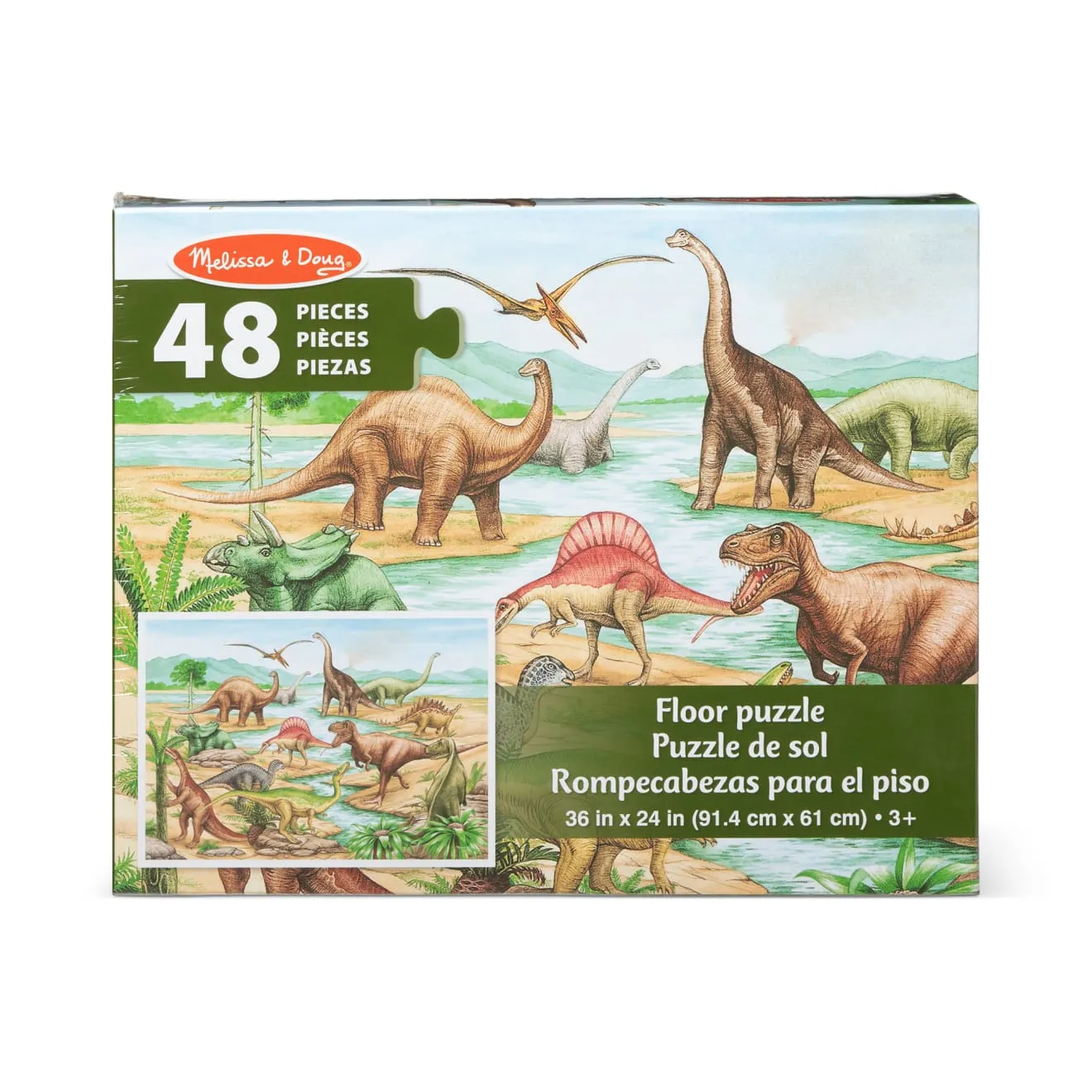 Dinosaurs Floor Puzzle (48 pc)