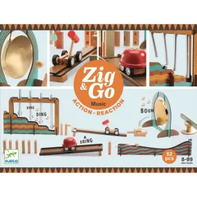 Djeco - Zig & Go 52 piece Music Set