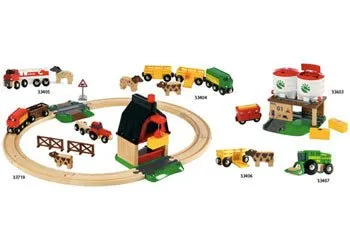 Farm Railway Set - 20 pieces