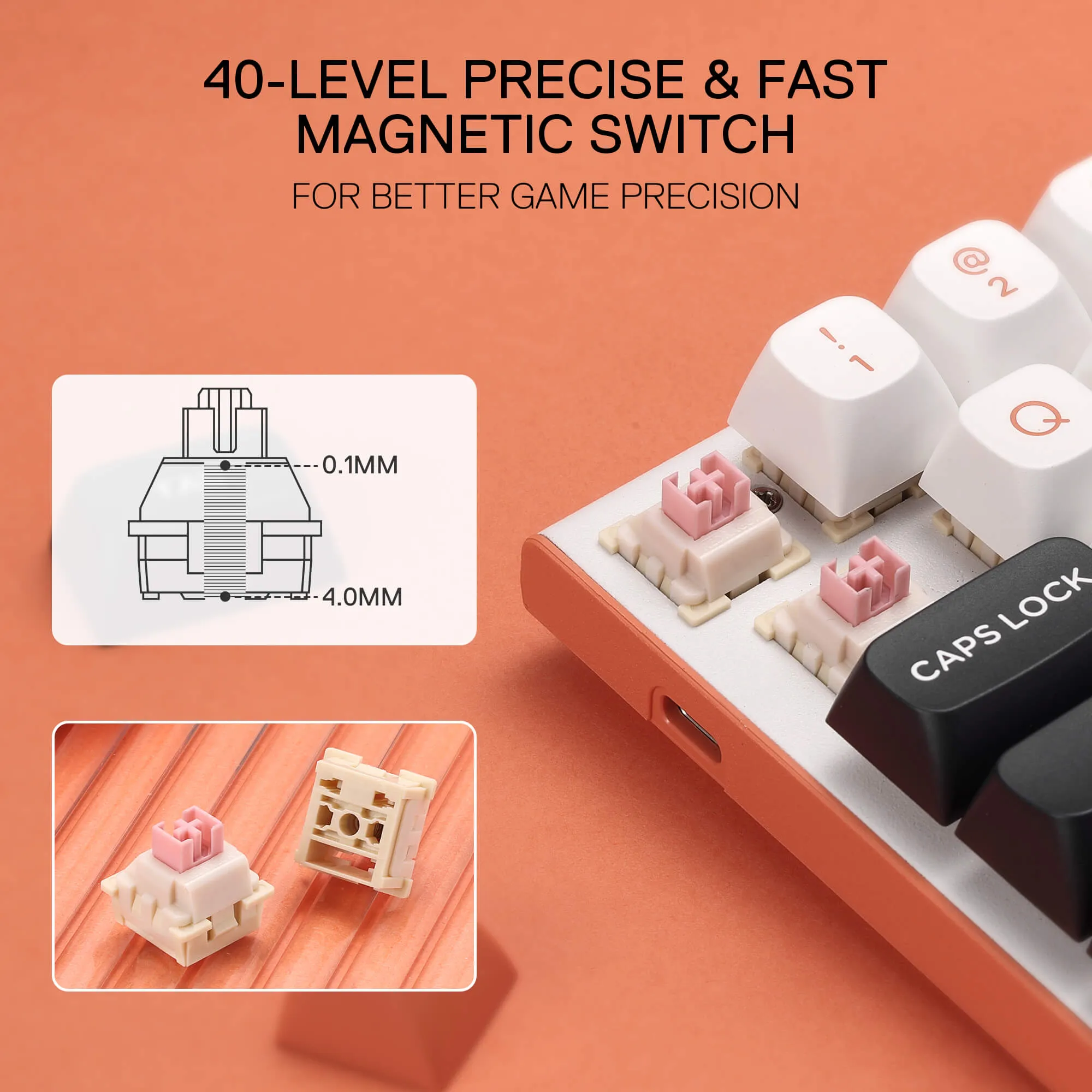 FIDD K683 (M61) (Magnetic Hall Effect Keyboard)