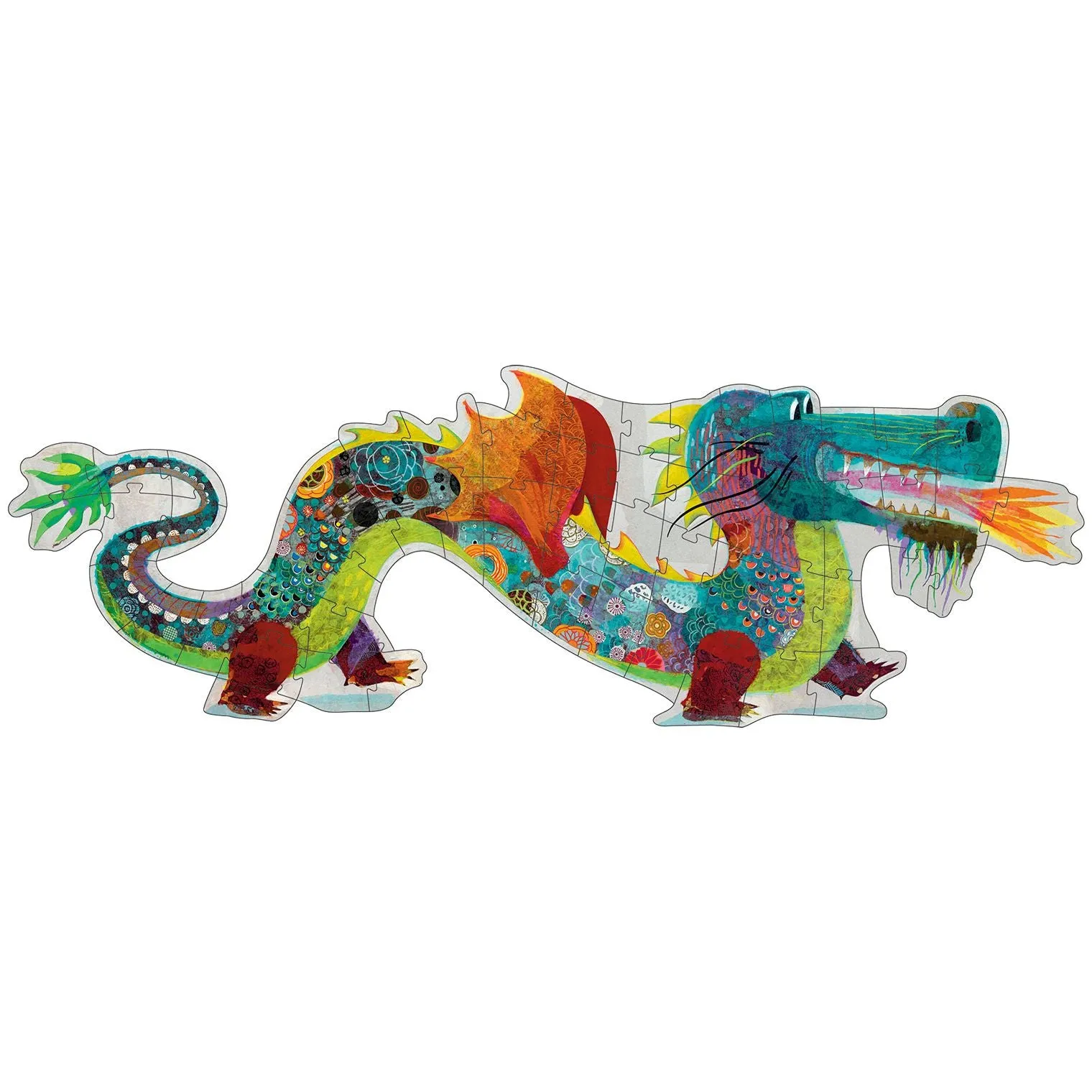 Giant Floor Puzzles Leon the Dragon - 58pcs