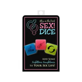 Glow-In-The-Dark Sex Dice Game