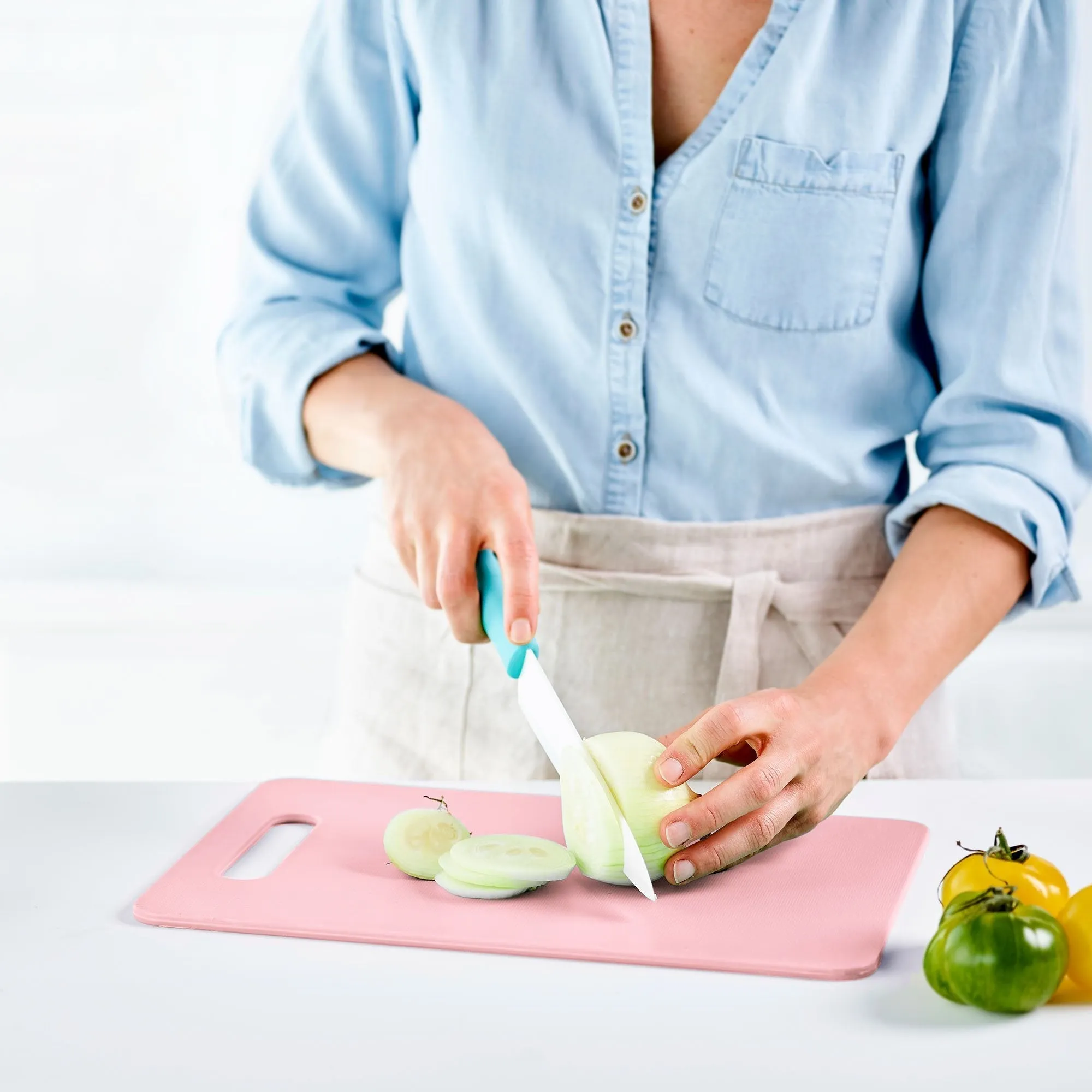 GreenLife Cutting Board Set | Pink