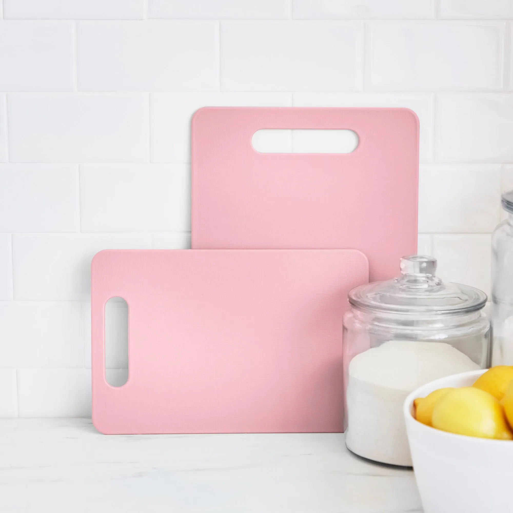 GreenLife Cutting Board Set | Pink