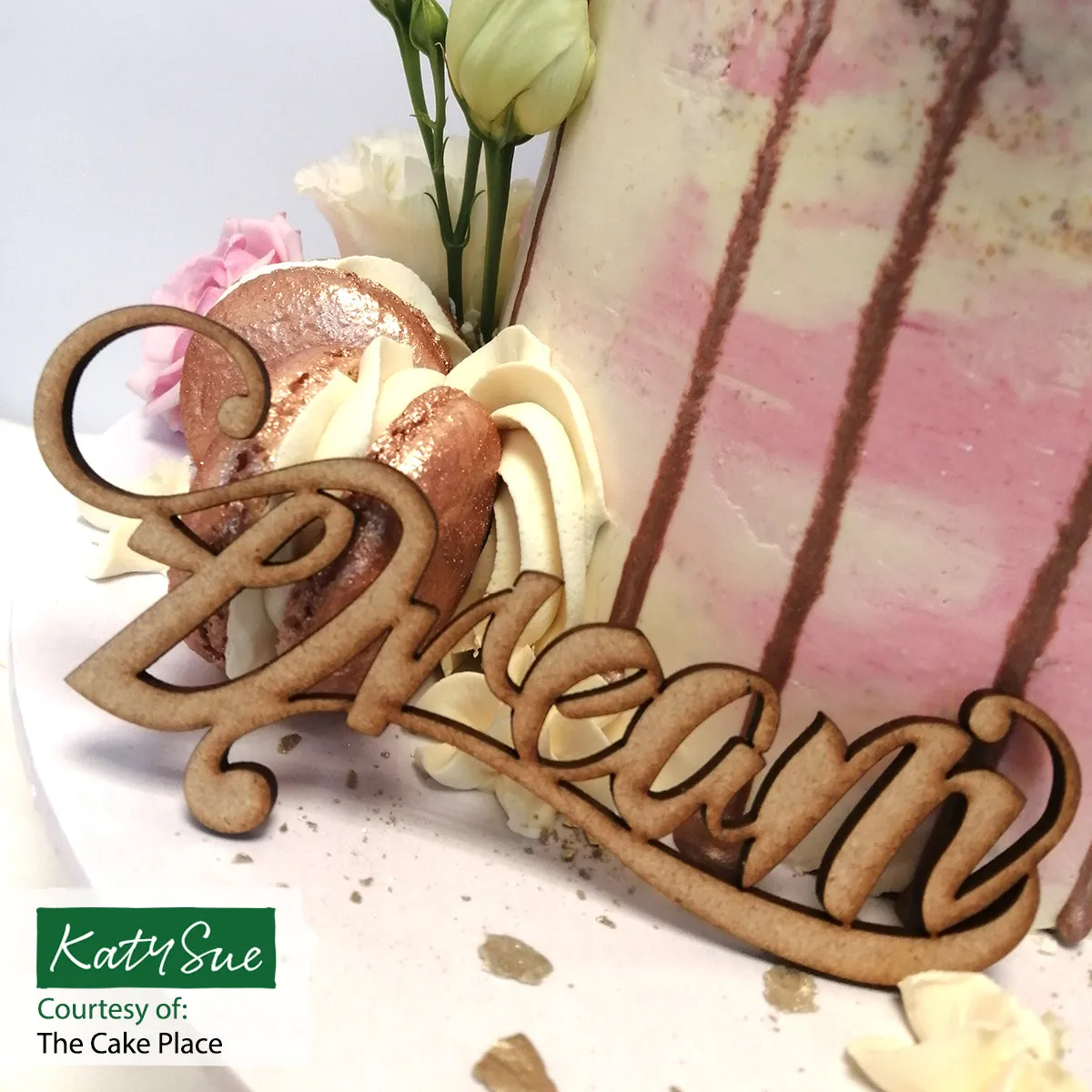 MDF Embellishment Words - Dream (Set of 3)