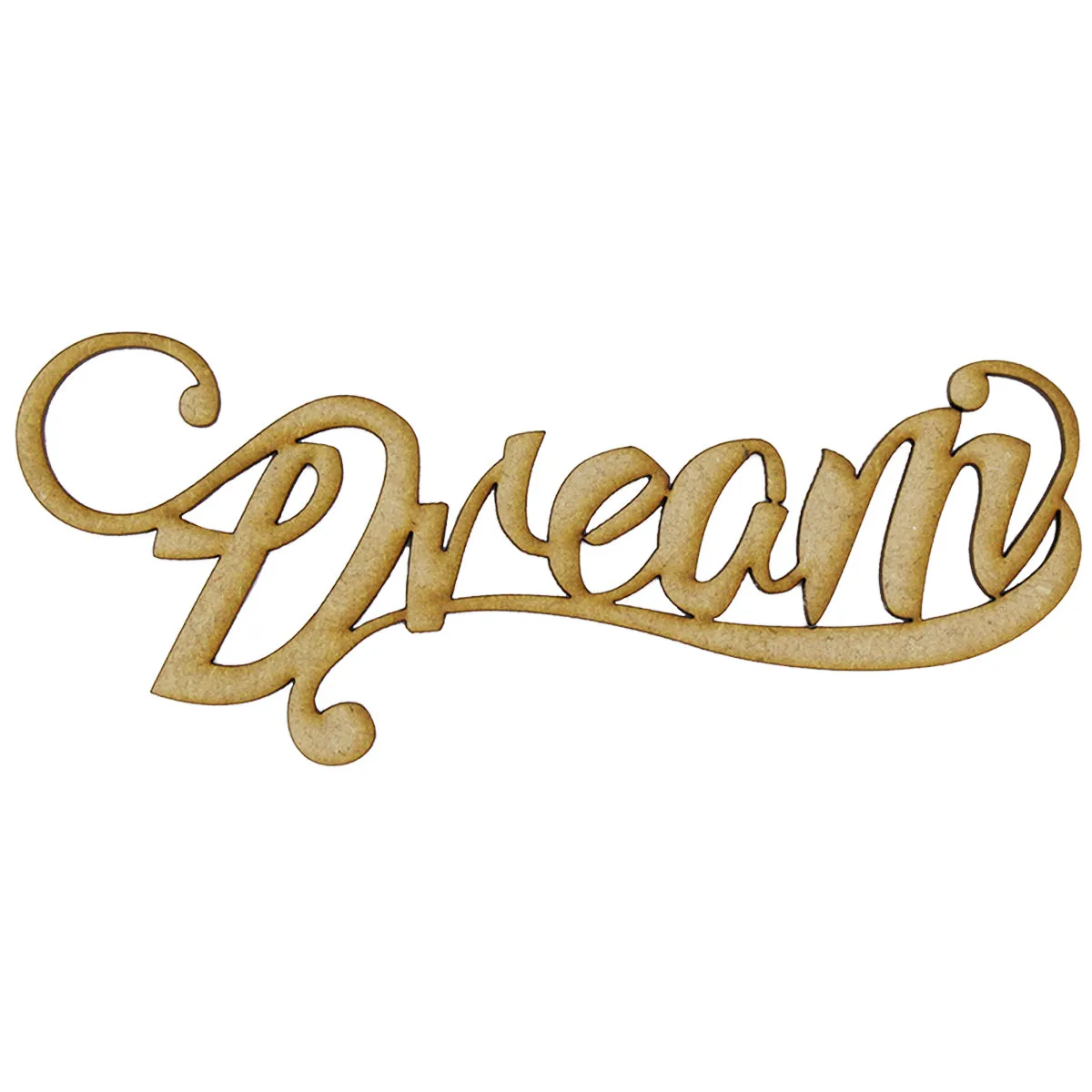 MDF Embellishment Words - Dream (Set of 3)