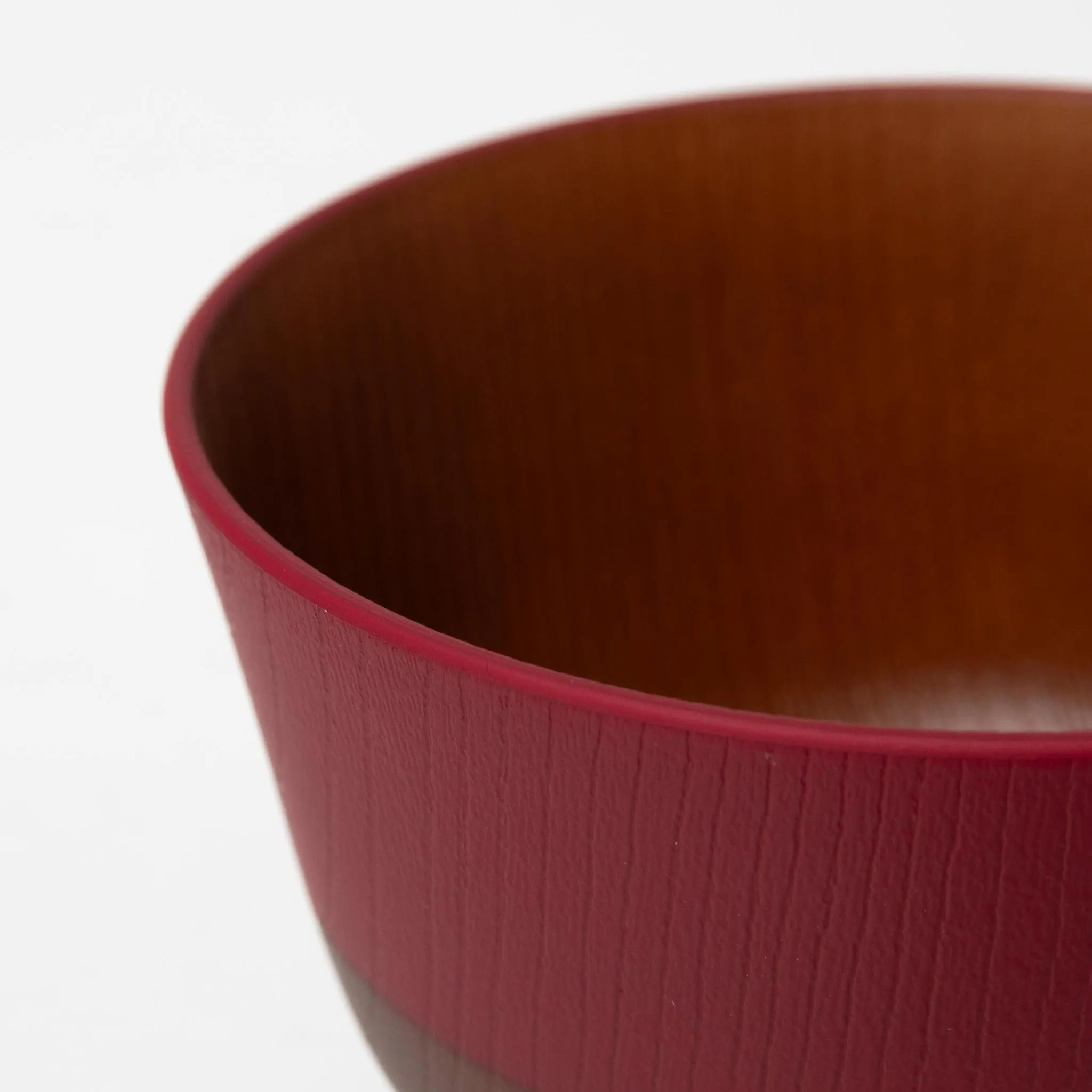 Miso Soup Bowl Small - Ancient Red