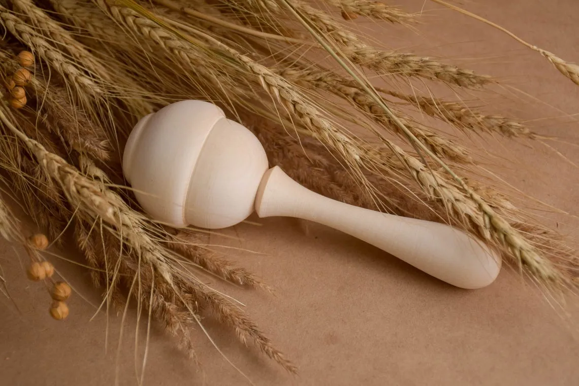 Natural Baby Rattle