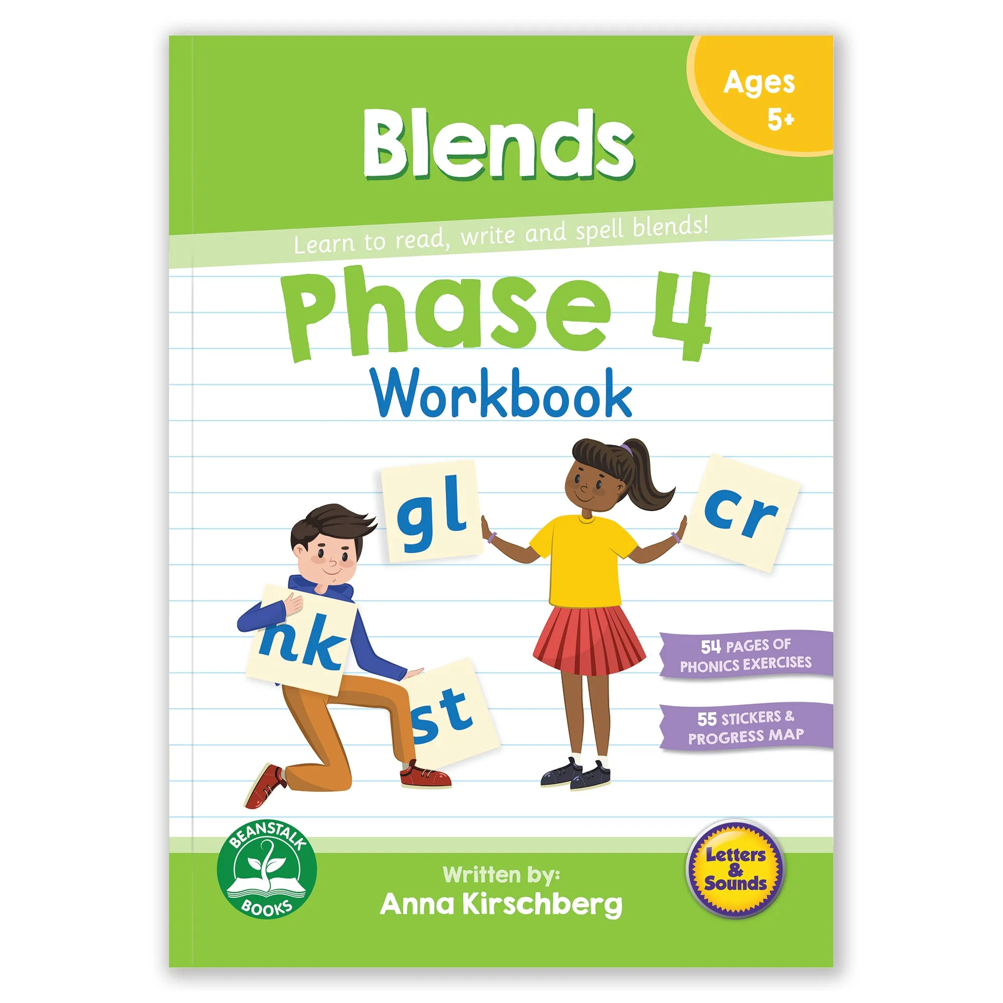 Phase 4 Blends Workbook - 12 Pack