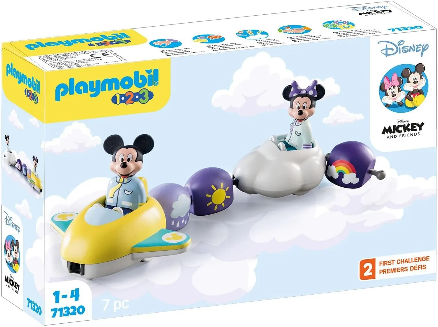 Playmobil 1.2.3 & Disney: Mickey's & Minnie's Cloud Ride