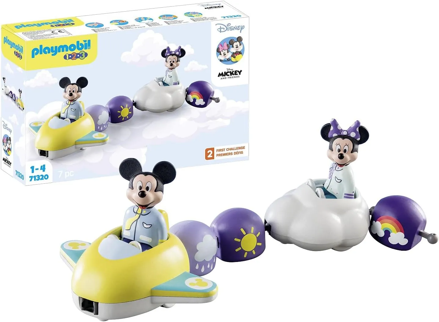 Playmobil 1.2.3 & Disney: Mickey's & Minnie's Cloud Ride