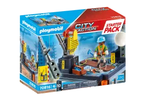 Playmobil City Action: Starter Pack Construction Site