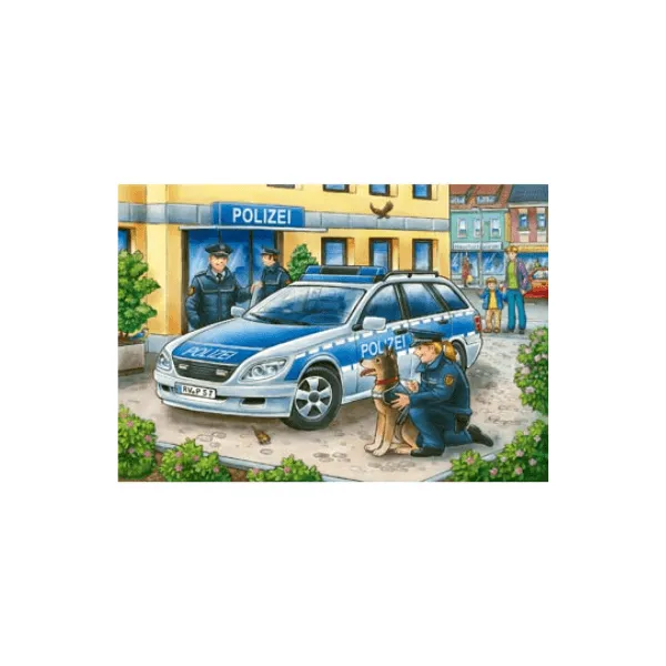 Ravensburger - Police and Firefighters Puzzle 2x12 pieces