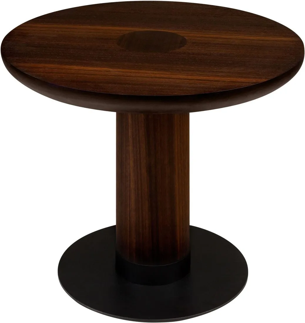 Sandringham Side Table with Smoked Eucalyptus Veneer