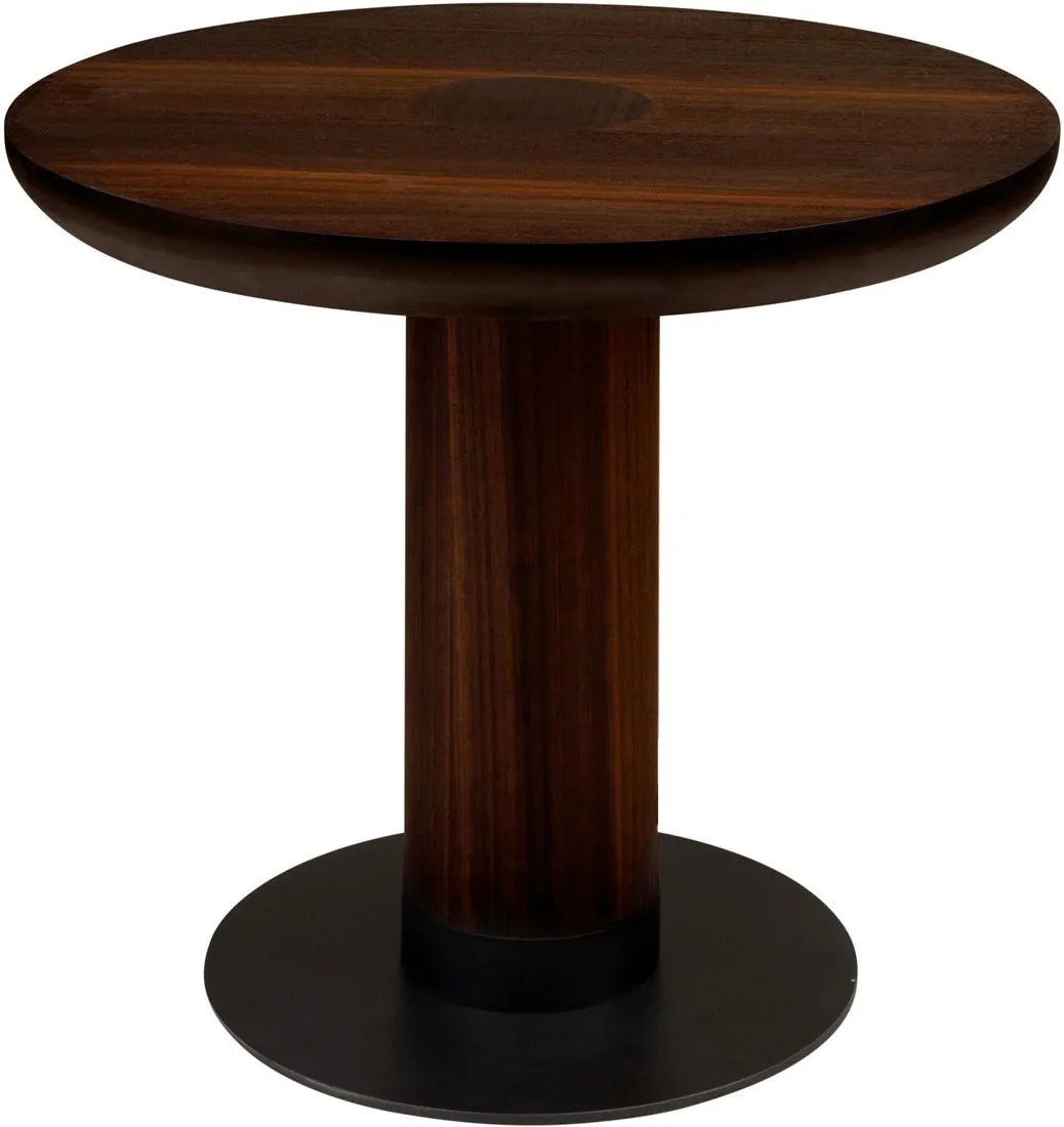 Sandringham Side Table with Smoked Eucalyptus Veneer